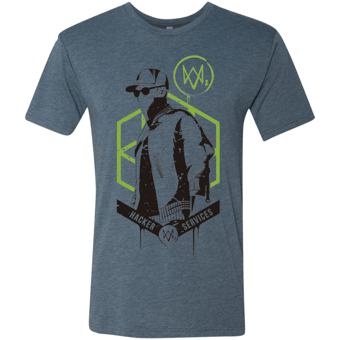 Watch Dogs 2 Hacker Services Men's Triblend T-Shirt