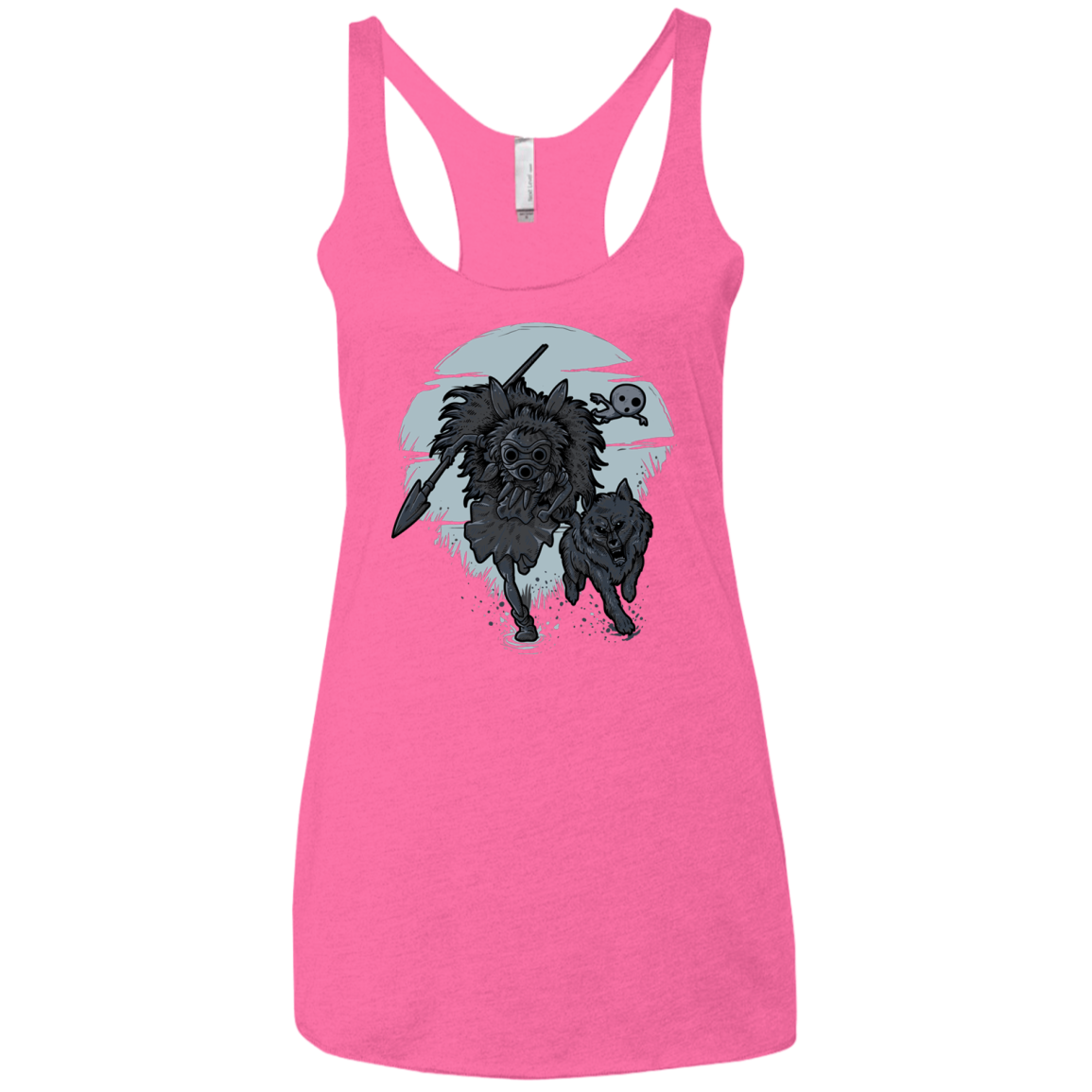 The Princess Women's Triblend Racerback Tank
