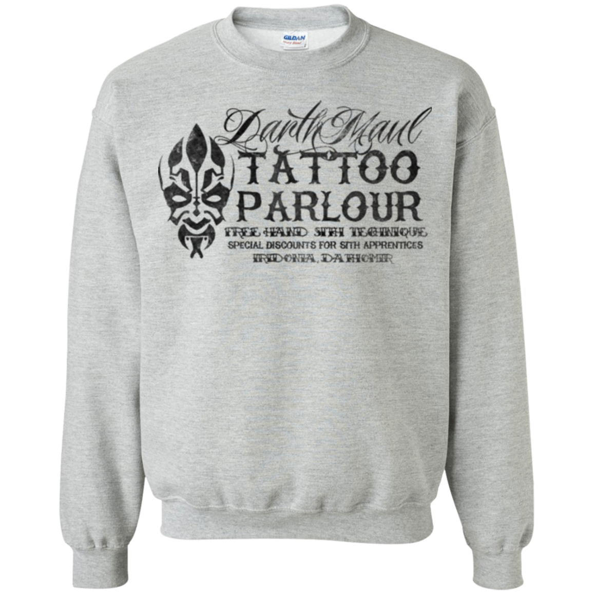Darth Maul Tattoo Parlour Crewneck Sweatshirt