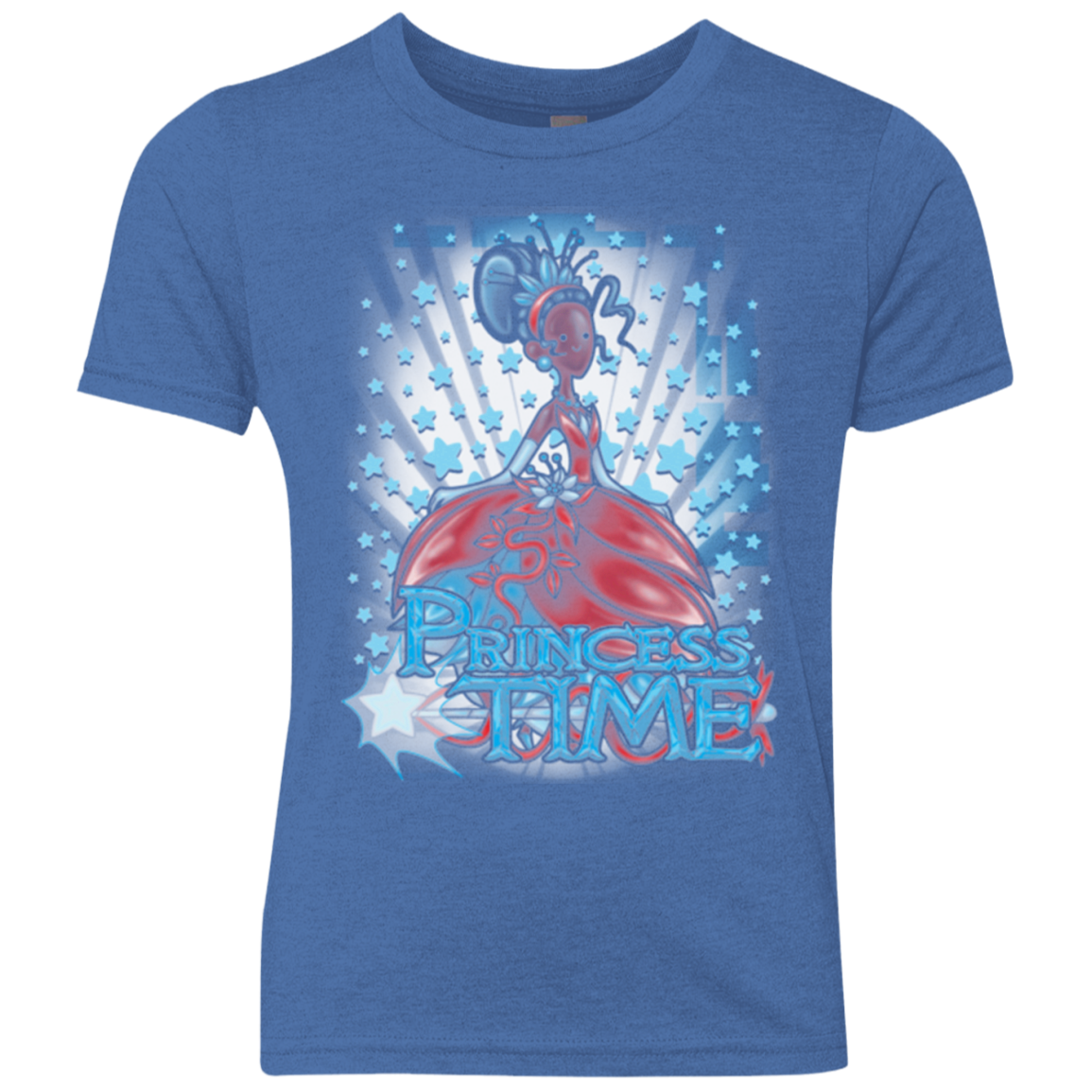 Princess Time Tiana Youth Triblend T-Shirt