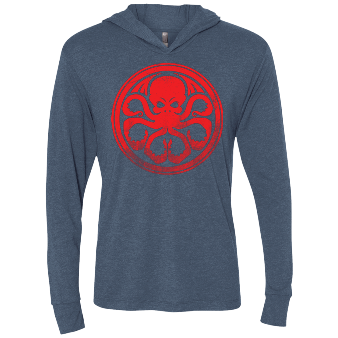 Hydrulhu Triblend Long Sleeve Hoodie Tee