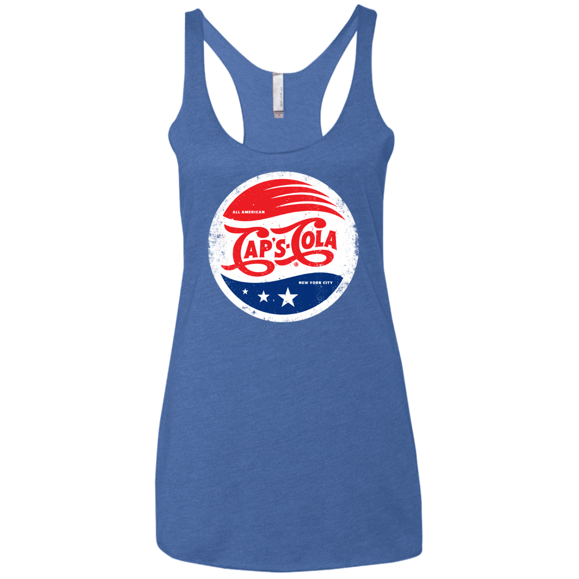 Caps Cola Women's Triblend Racerback Tank