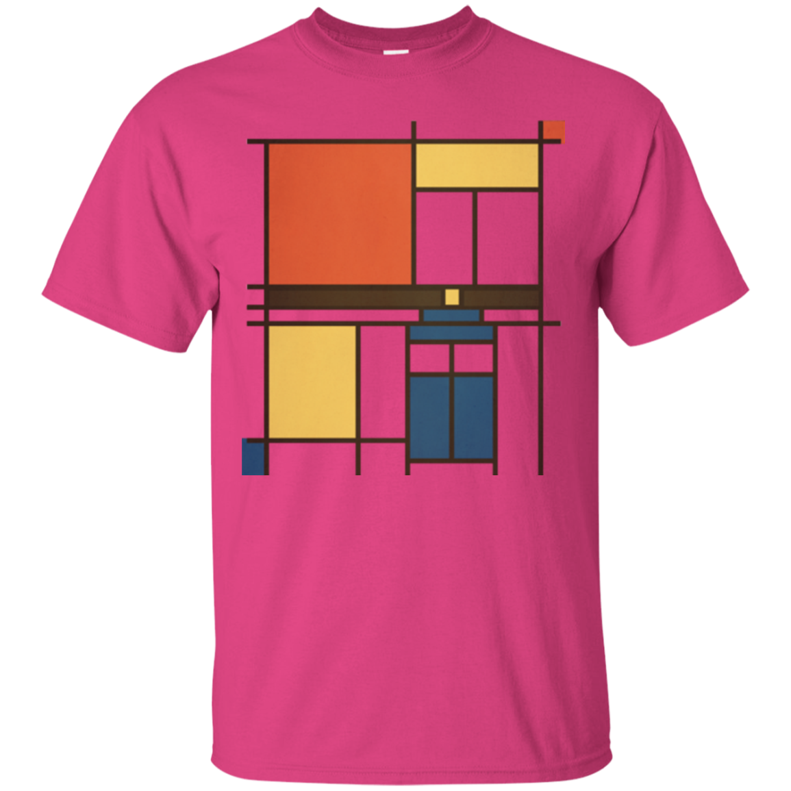 Mondrian Who T-Shirt