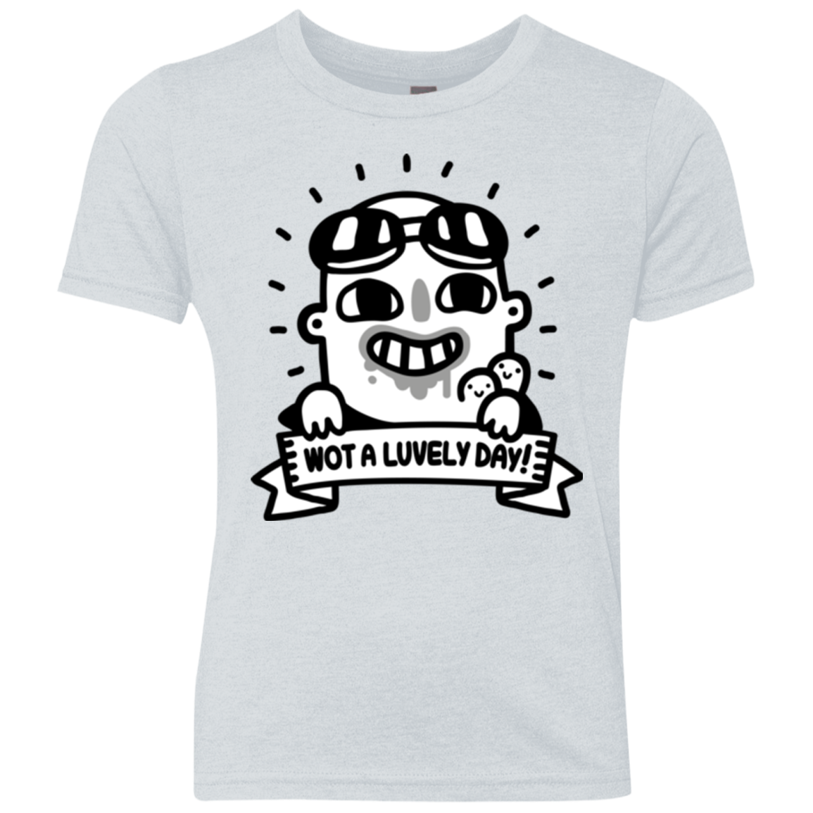 Wot A Luvely Day Youth Triblend T-Shirt