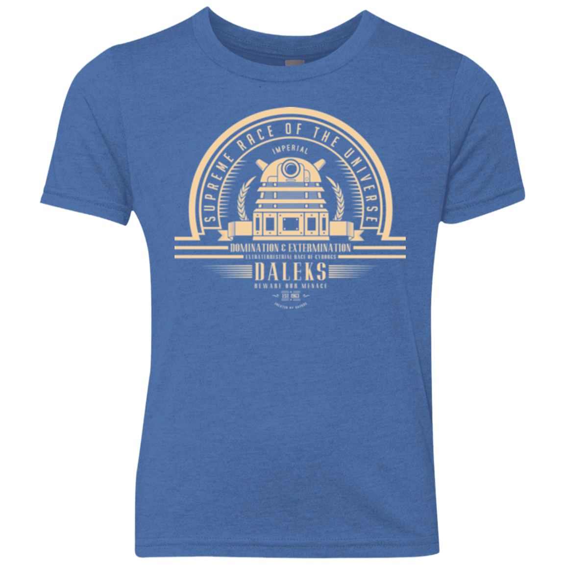 Who Villains Youth Triblend T-Shirt