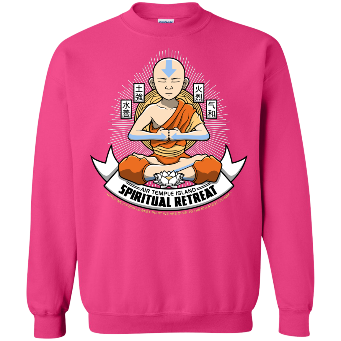 SPIRITUAL RETREATT Crewneck Sweatshirt