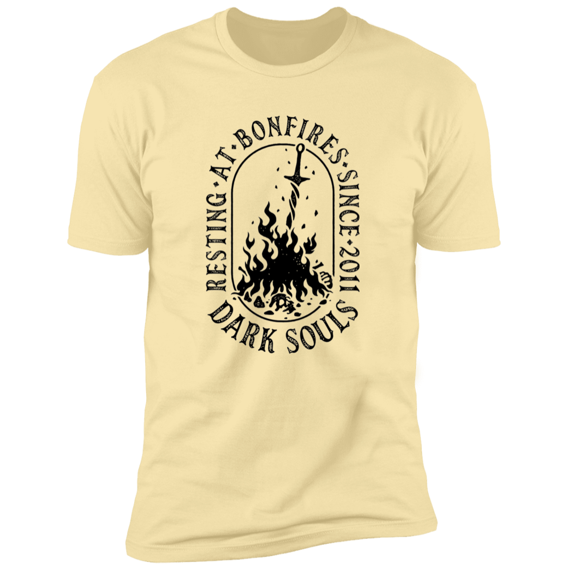 Resting at Bonfires Men's Premium T-Shirt