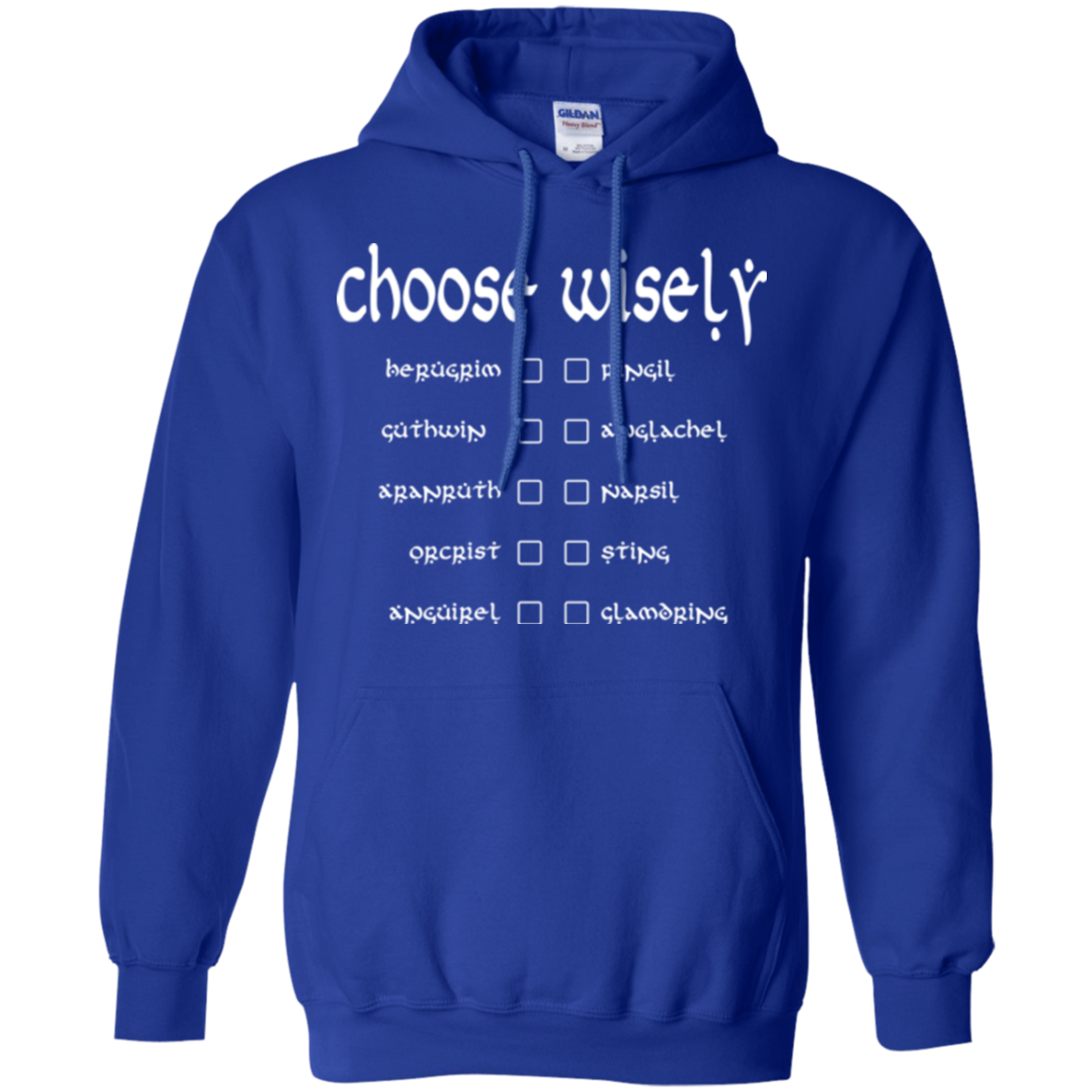 Choose wisely Pullover Hoodie