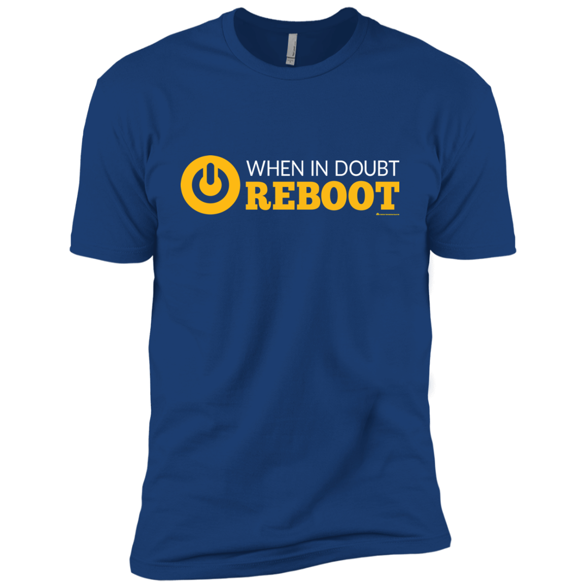 When In Doubt Reboot Boys Premium T-Shirt