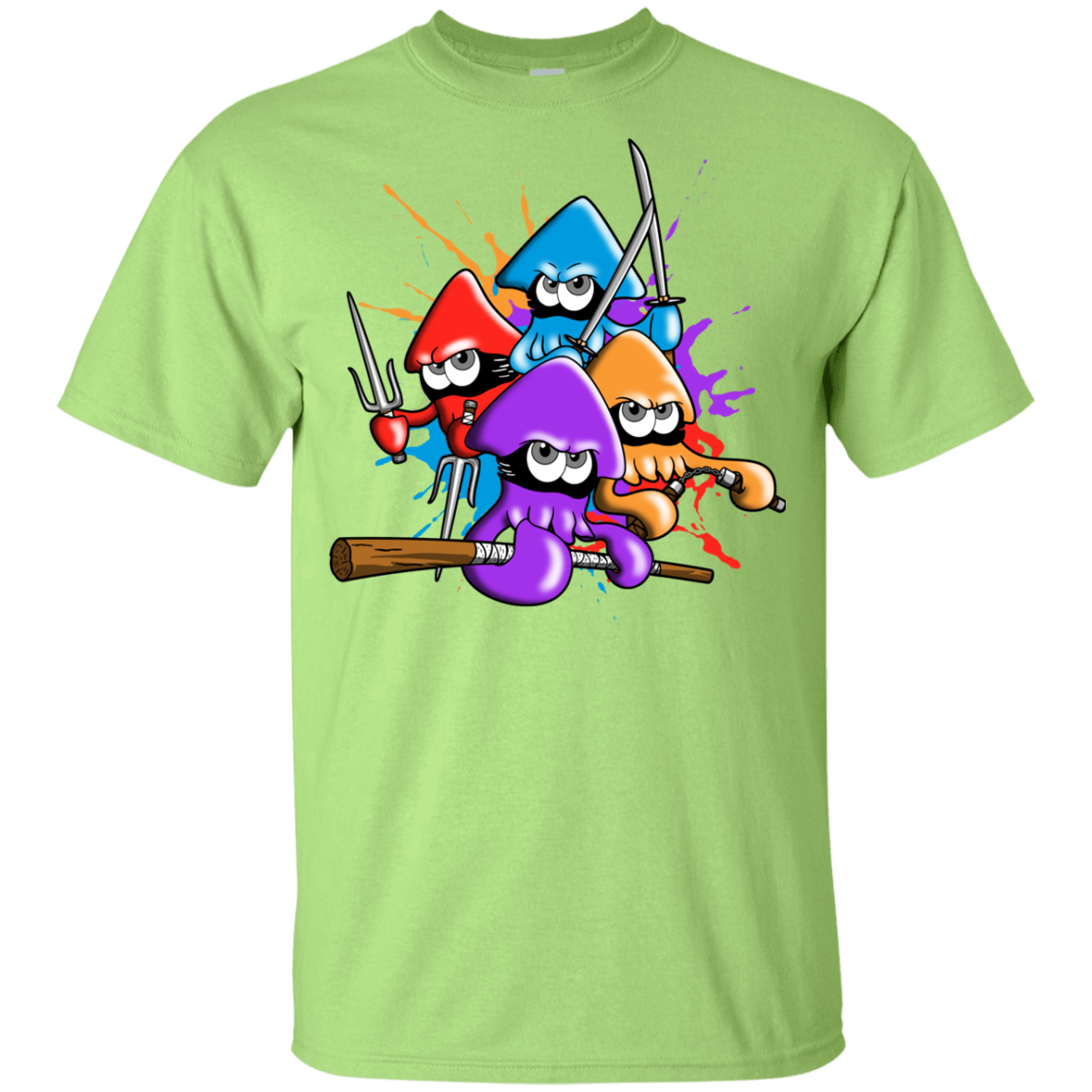 Teenage Mutant Ninja Squids Youth T-Shirt