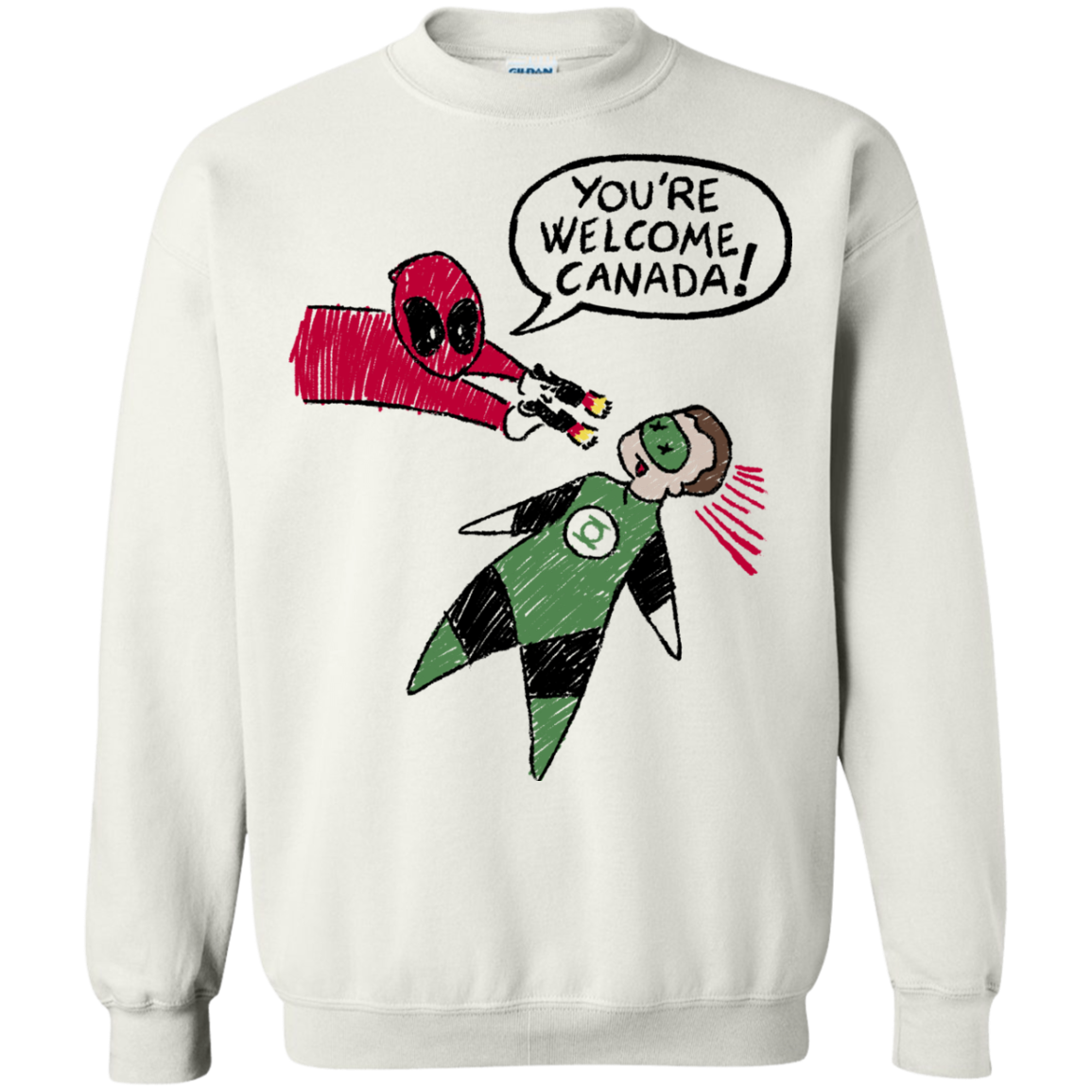 Youre Welcome Canada Crewneck Sweatshirt