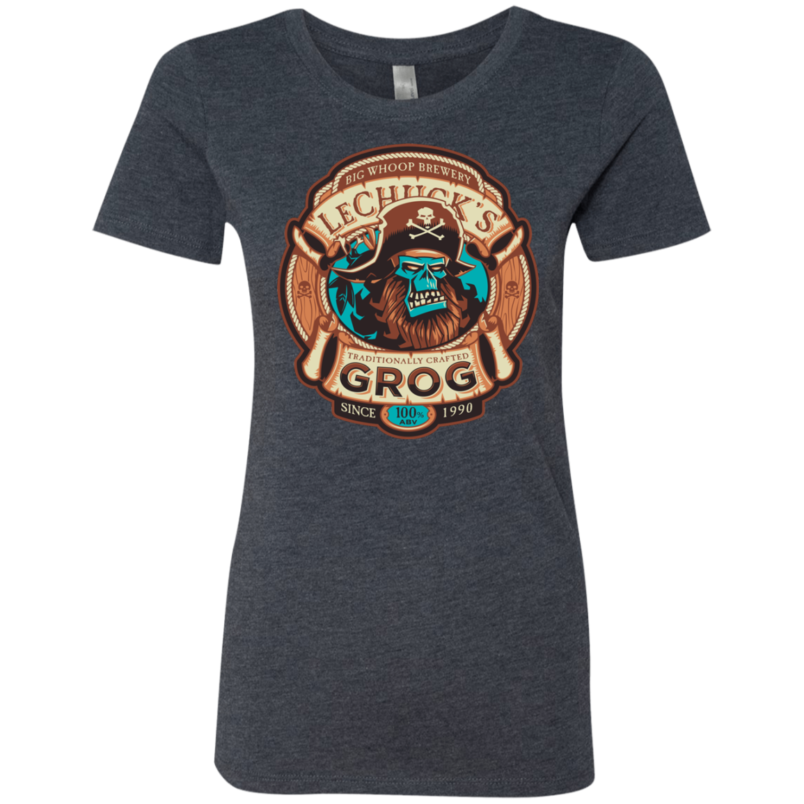Ghost Pirate Grog Nmns Women's Triblend T-Shirt