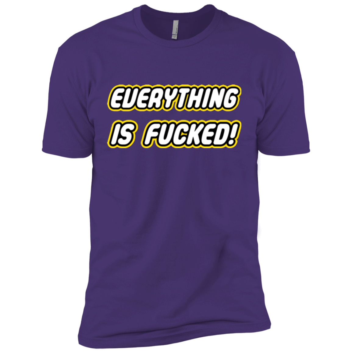 Everything is Fucked Men's Premium T-Shirt
