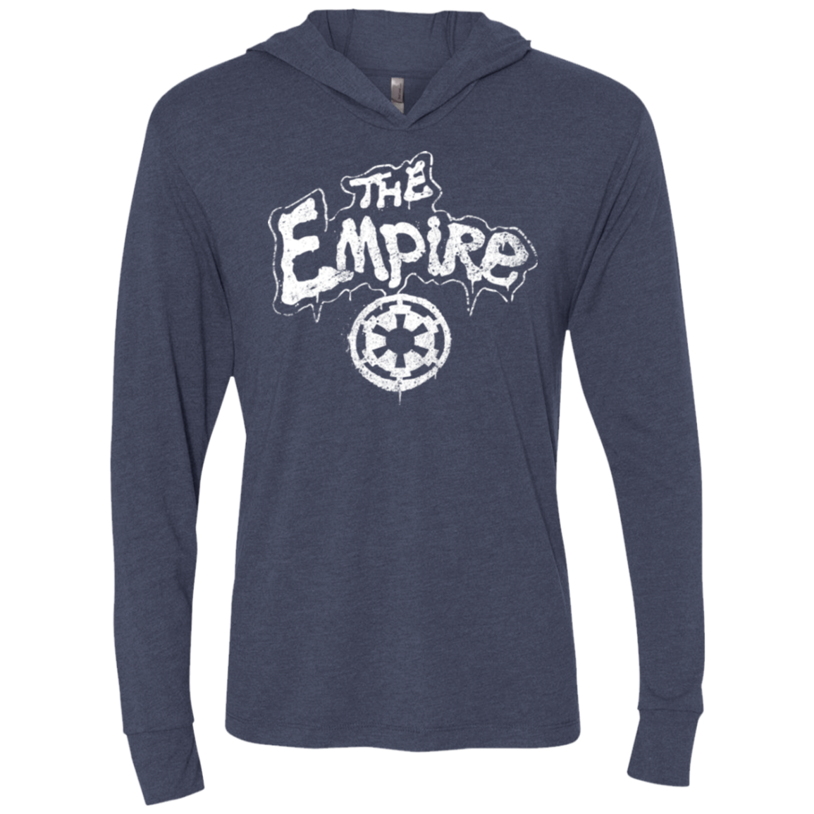 The Empire Triblend Long Sleeve Hoodie Tee
