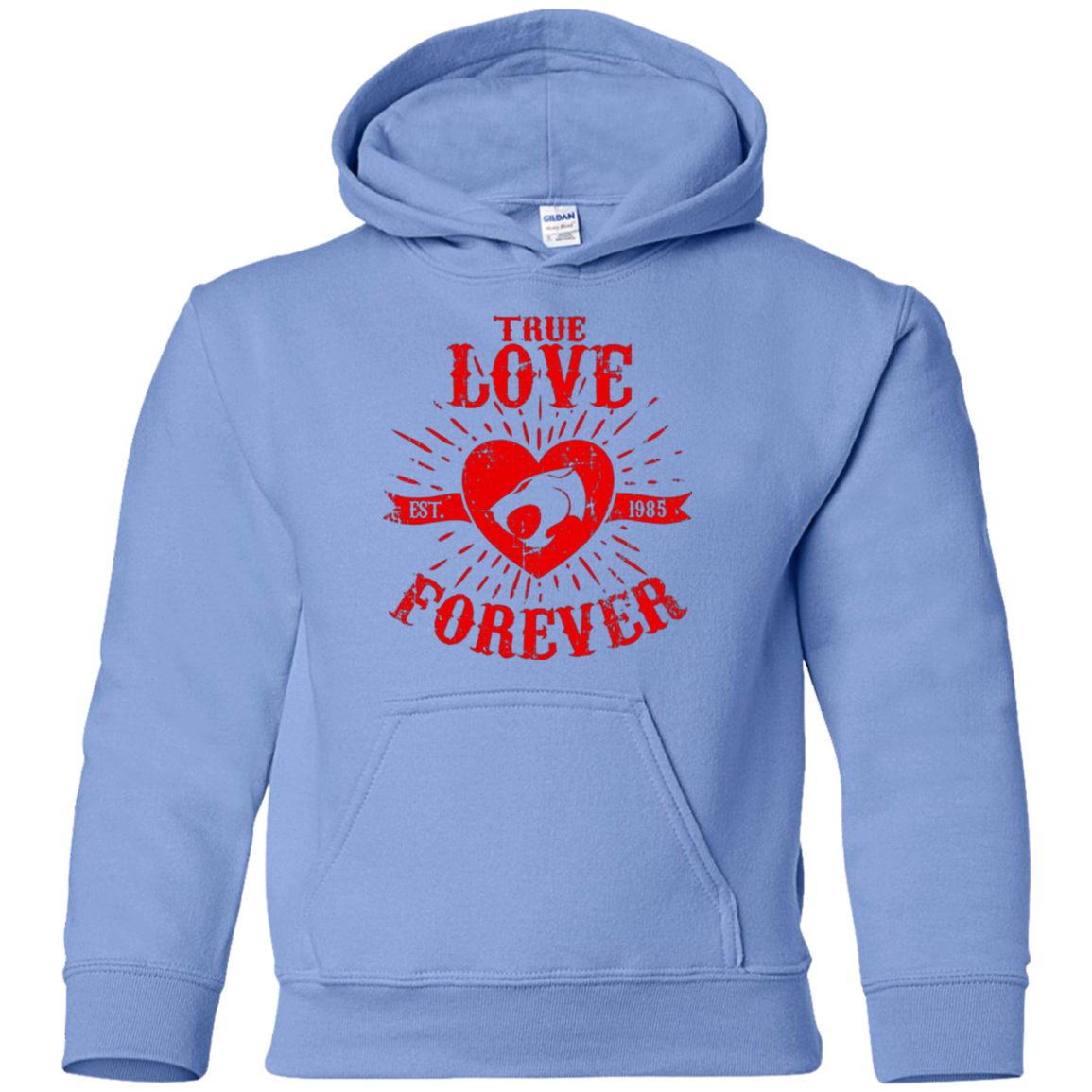 True Love Forever Thunder Youth Hoodie