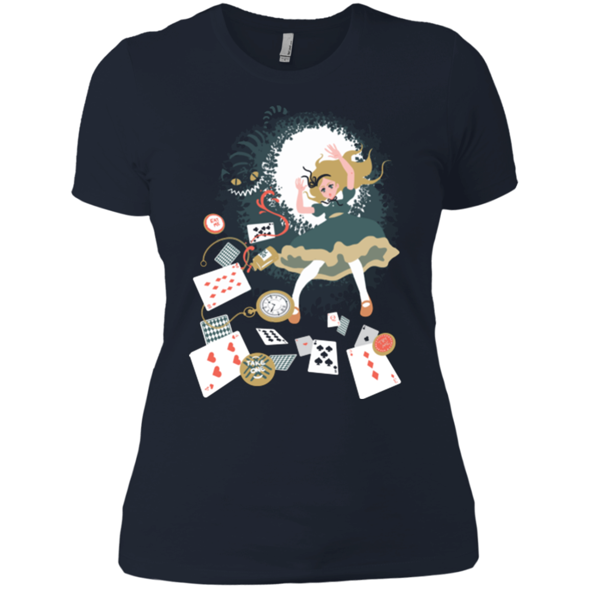 Down the rabbit hole Women's Premium T-Shirt