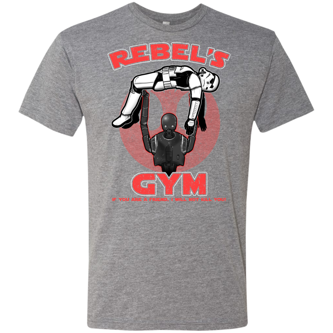 Rebel's Gym Men's Triblend T-Shirt