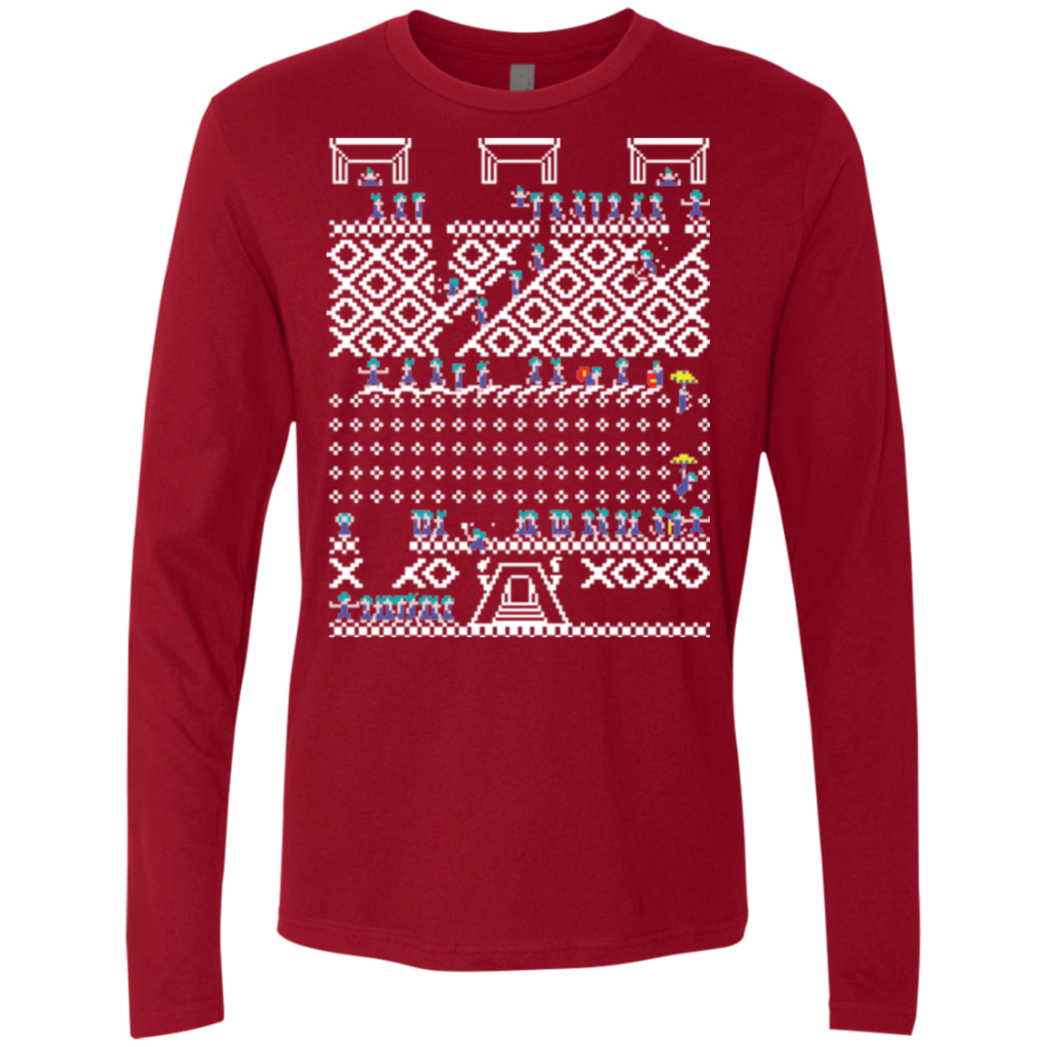 OH NO! It's Christmas! Men's Premium Long Sleeve