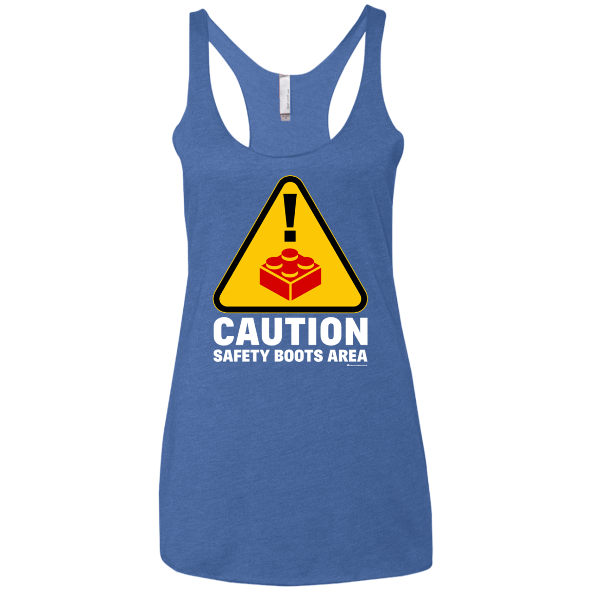 Watch Your Step Women's Triblend Racerback Tank