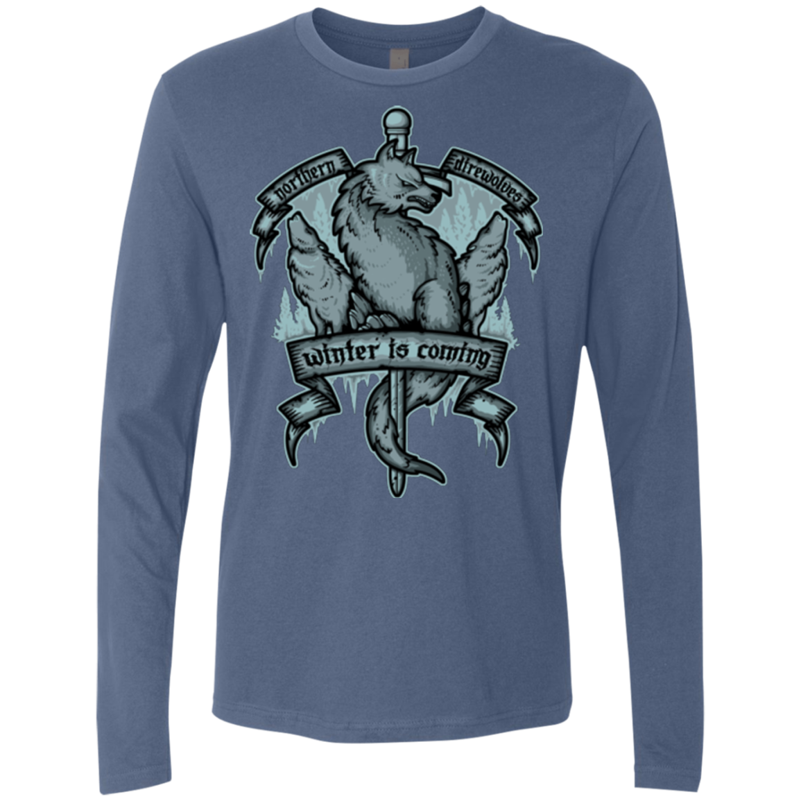 Northern Direwolves Men's Premium Long Sleeve