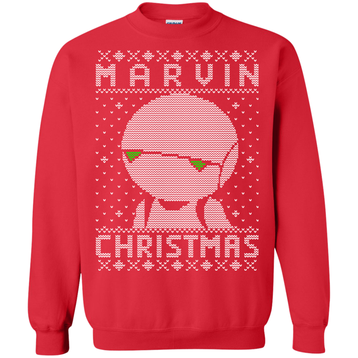 Marvin Christmas Crewneck Sweatshirt