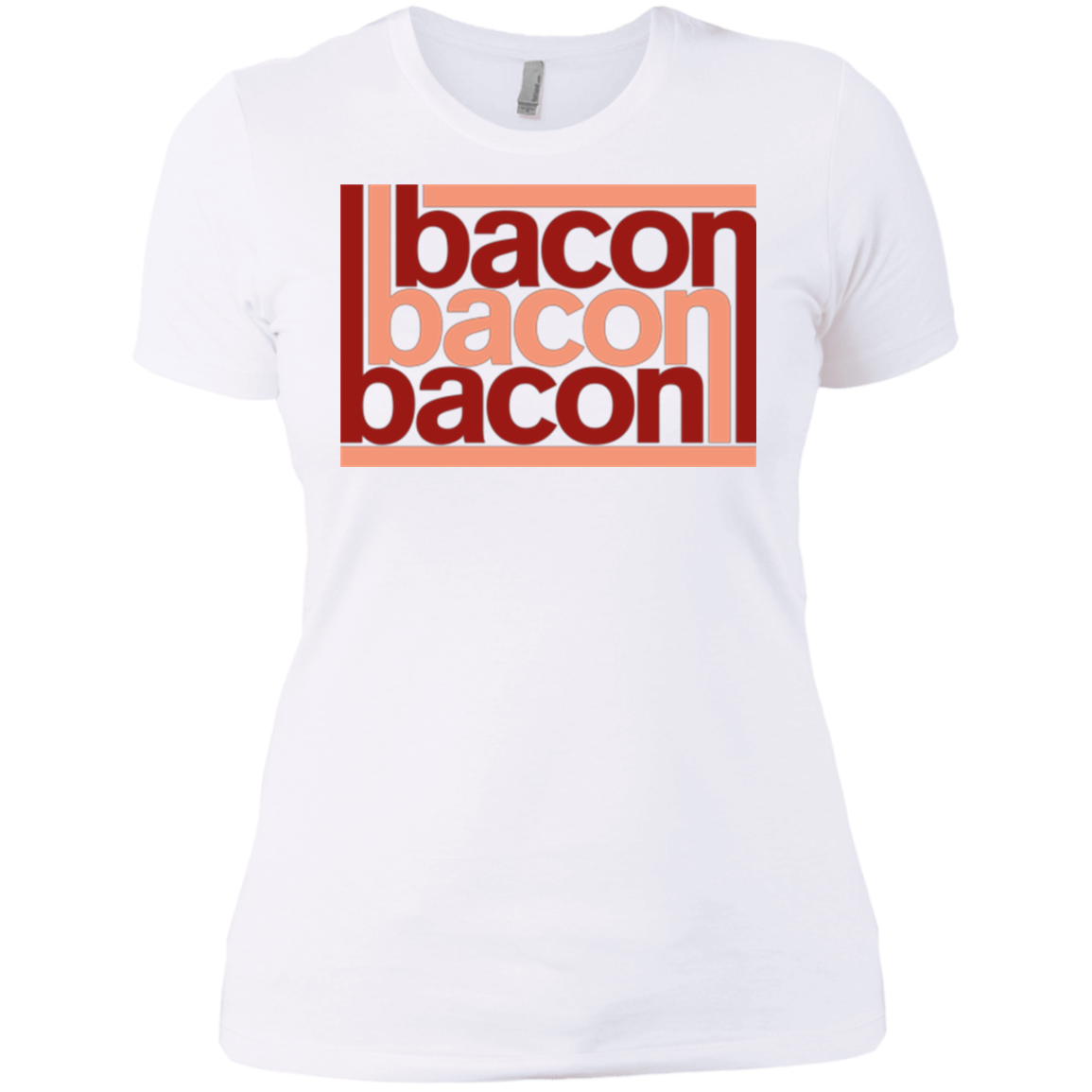 Bacon-Bacon-Bacon Women's Premium T-Shirt