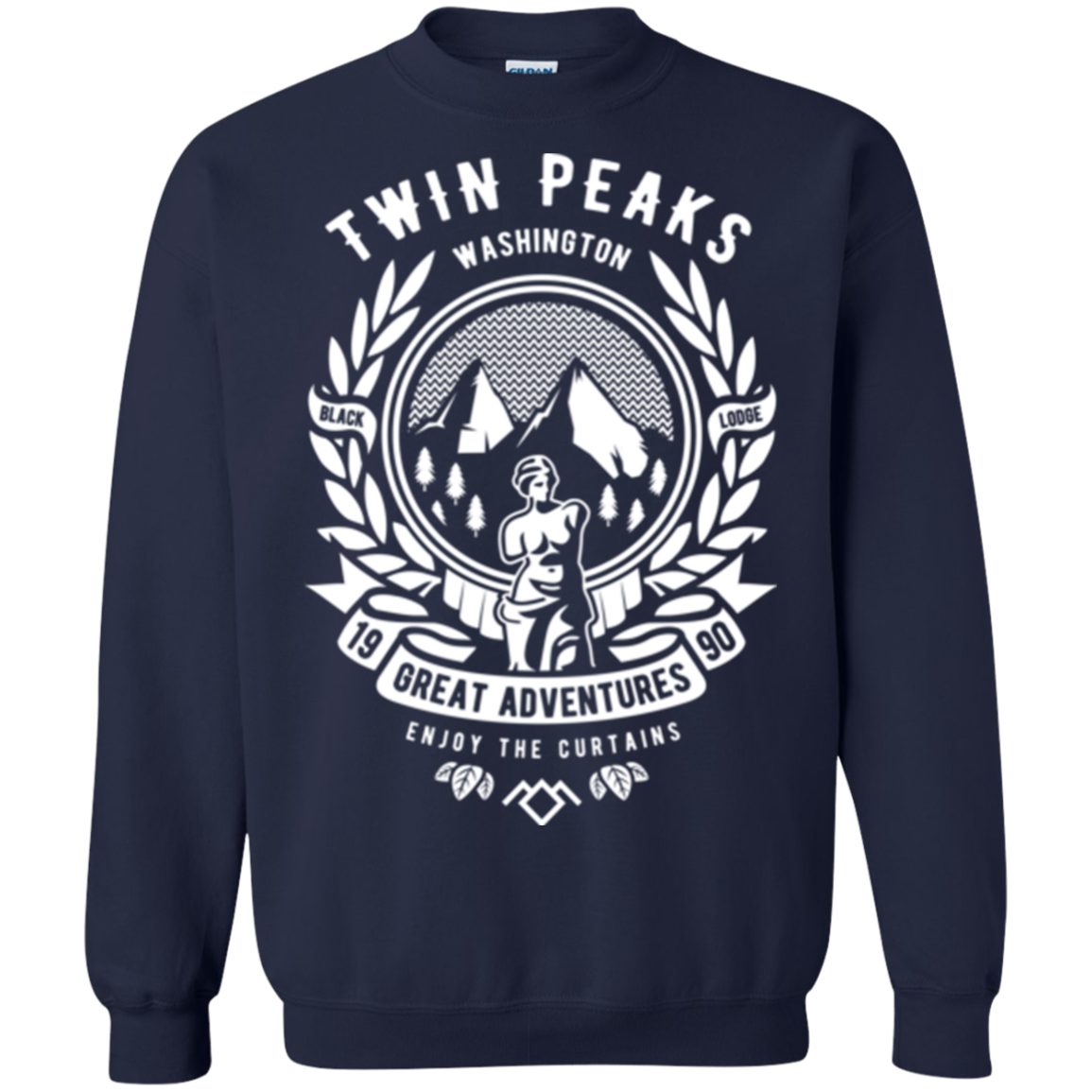 ENJOY THE CURTAINS Crewneck Sweatshirt