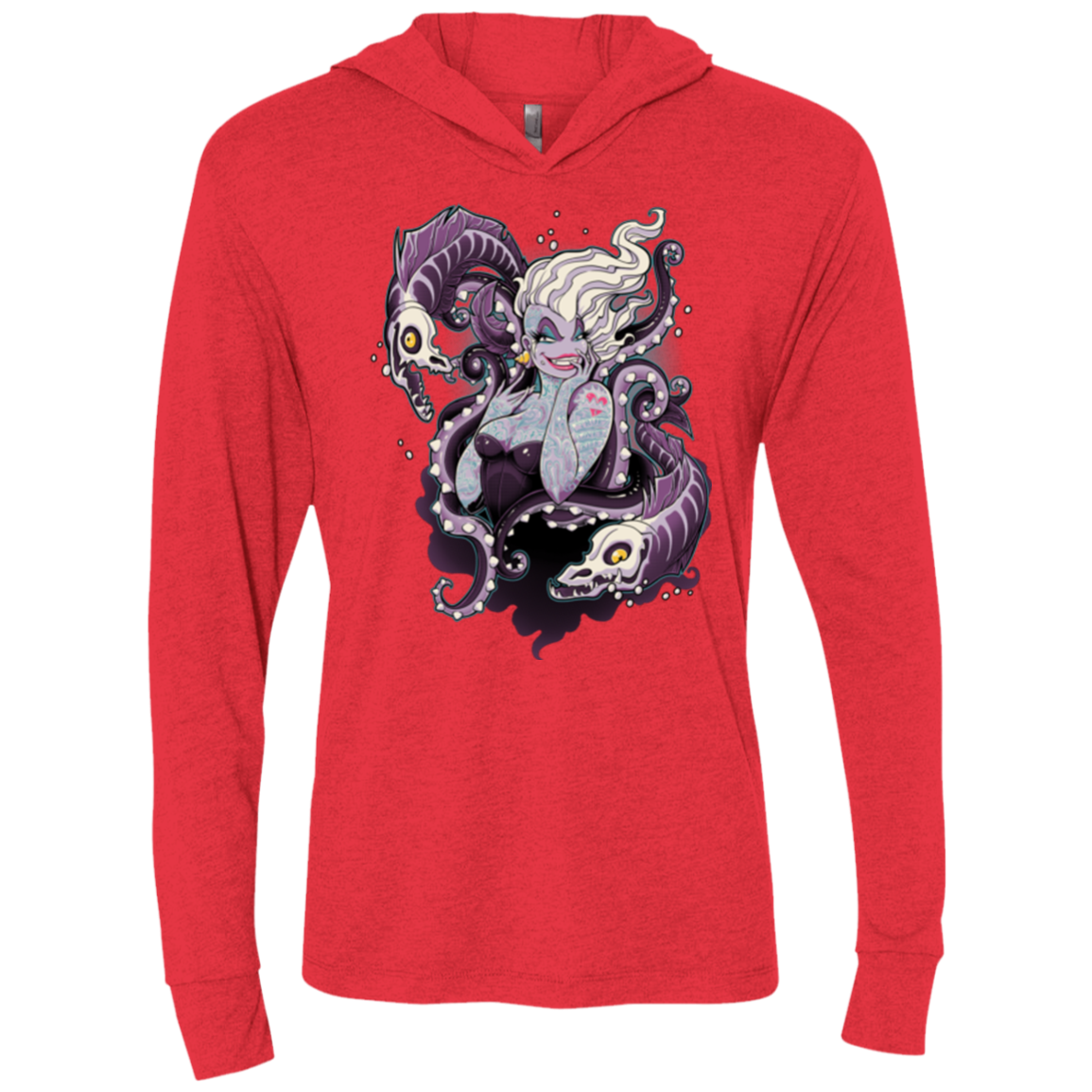 Body Language Triblend Long Sleeve Hoodie Tee