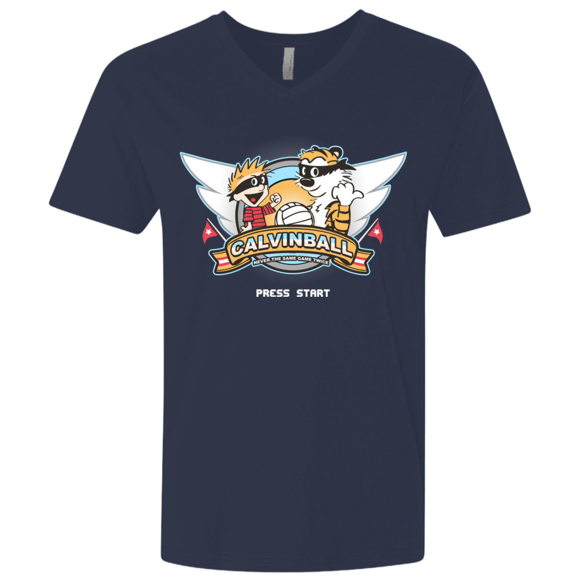 Calvinball Video Game Men's Premium V-Neck