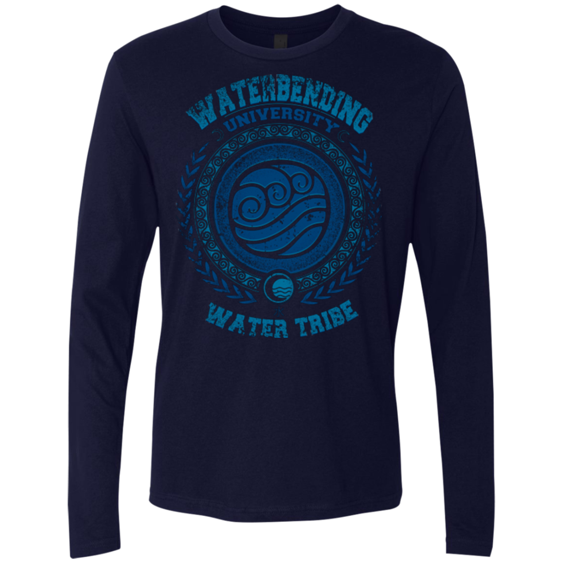 Waterbending University Men's Premium Long Sleeve