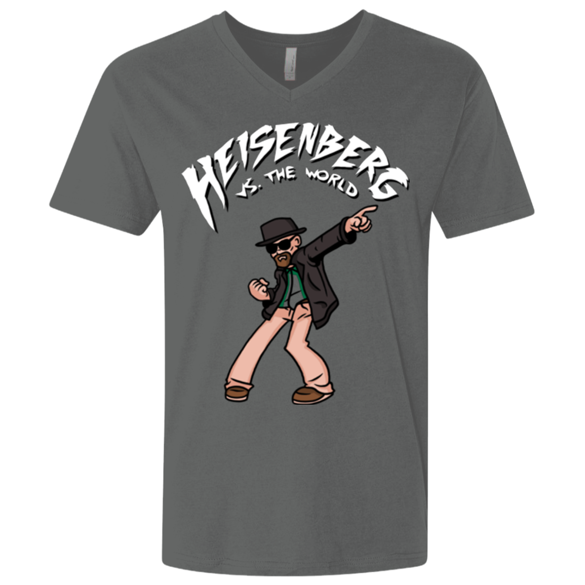 Heisenberg vs the World Men's Premium V-Neck