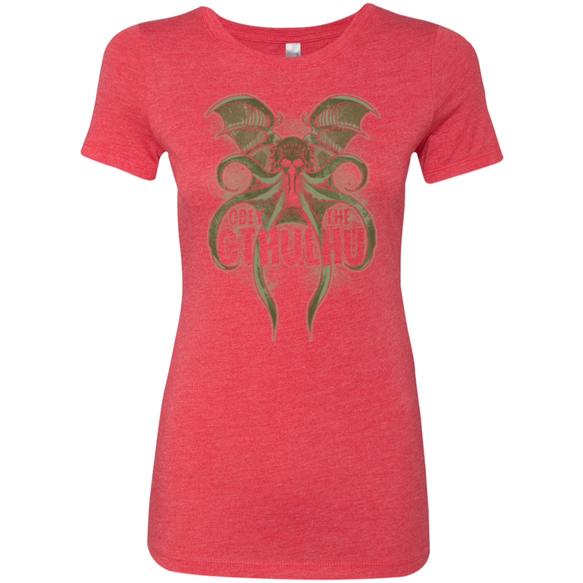 Obey the Cthulhu Women's Triblend T-Shirt