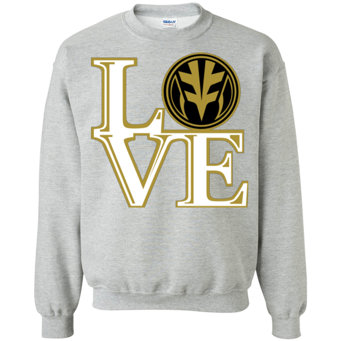 White Ranger LOVE Crewneck Sweatshirt