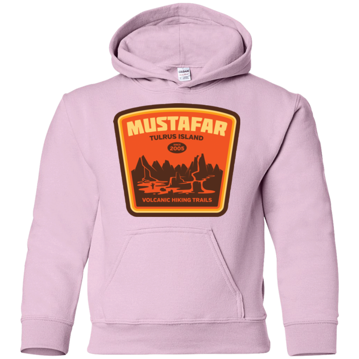 Volcanic Hiking Trails Youth Hoodie
