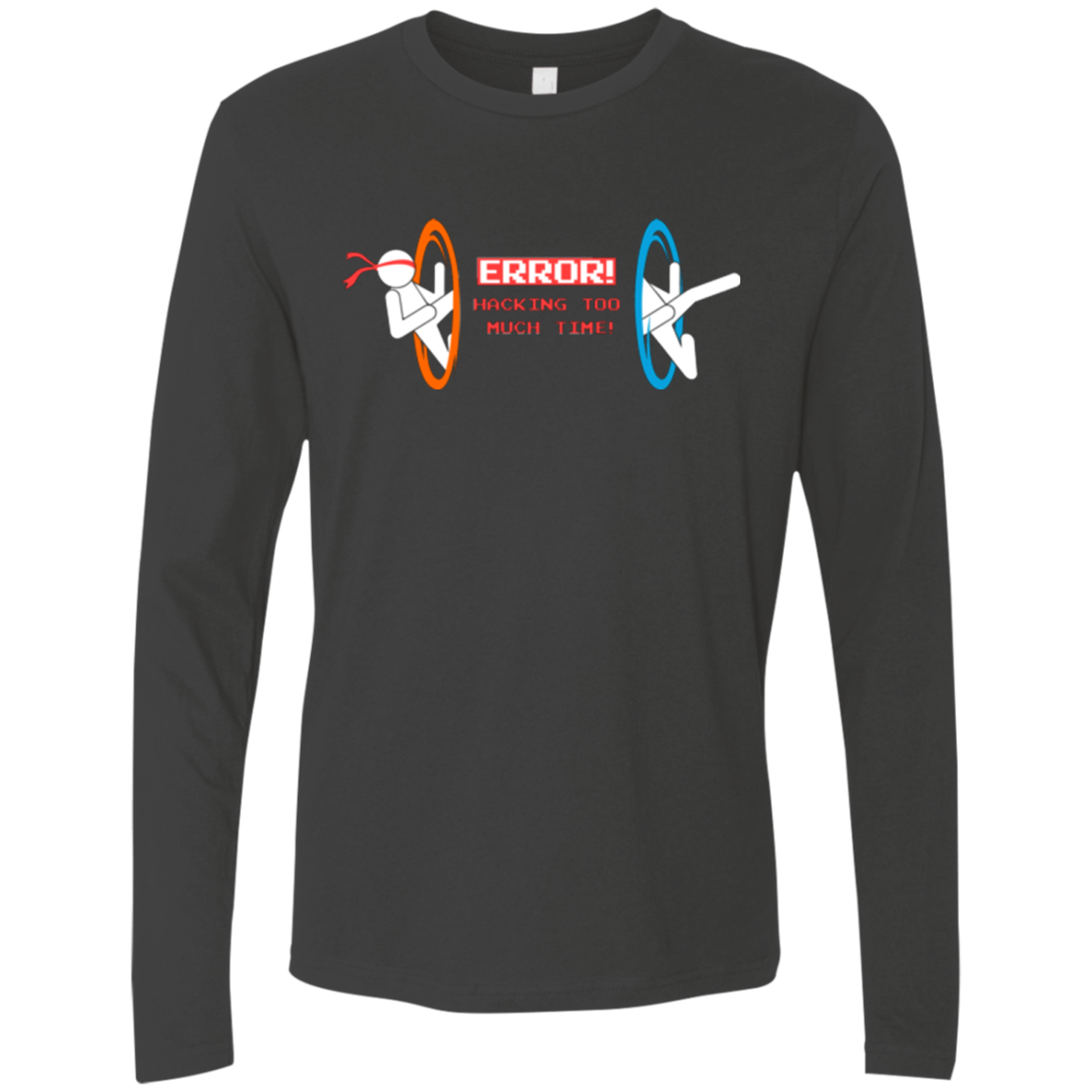 Hacking Error Men's Premium Long Sleeve