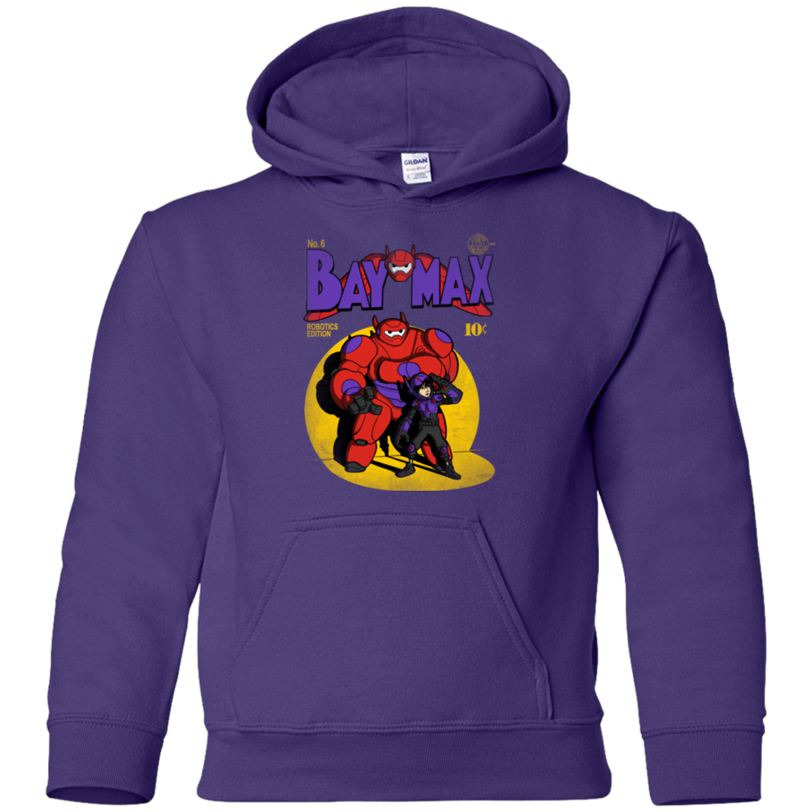 Baymax Number 9 Youth Hoodie