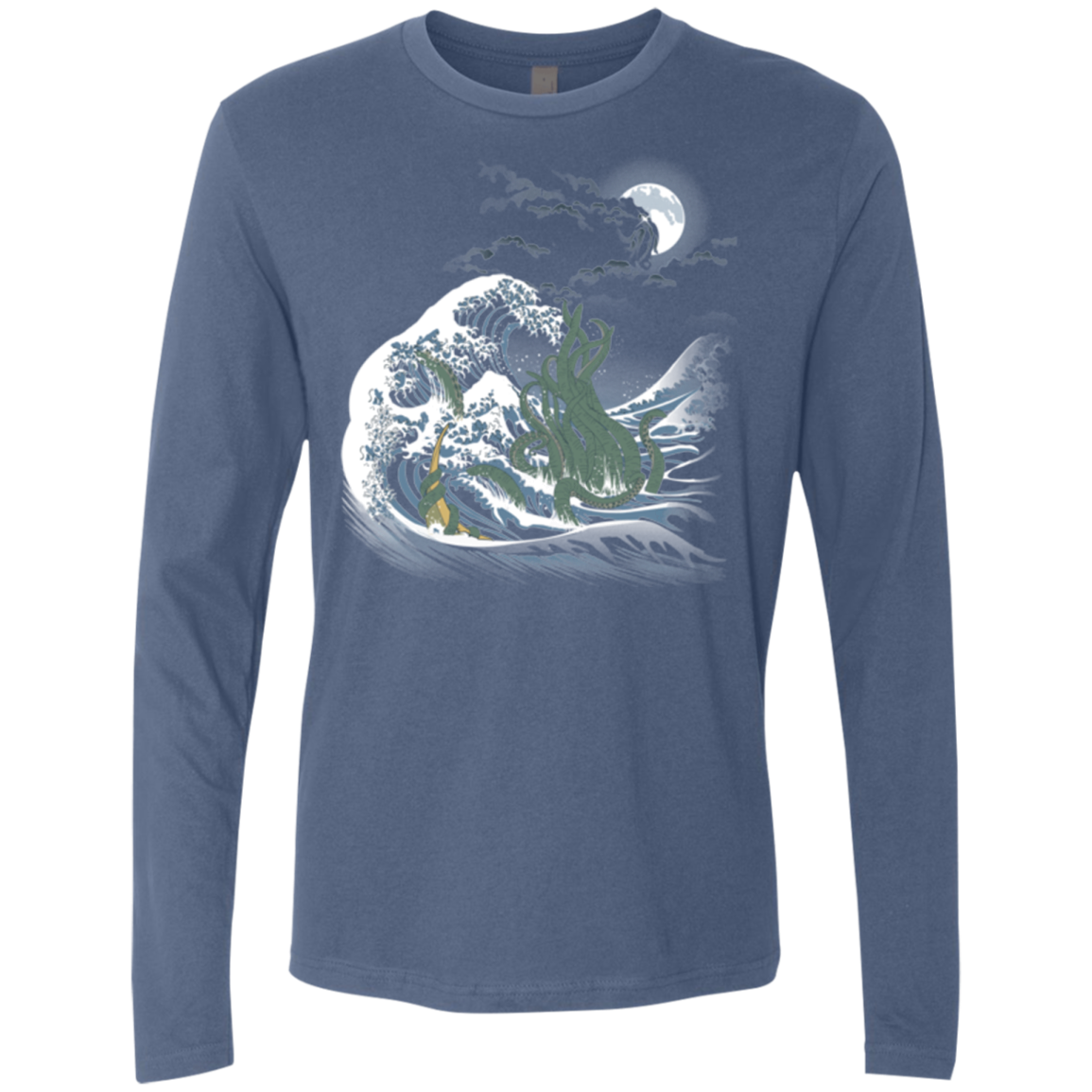 Wave Of R'lyeh Men's Premium Long Sleeve