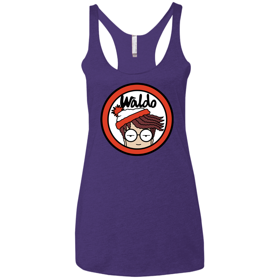 Waldario Women's Triblend Racerback Tank