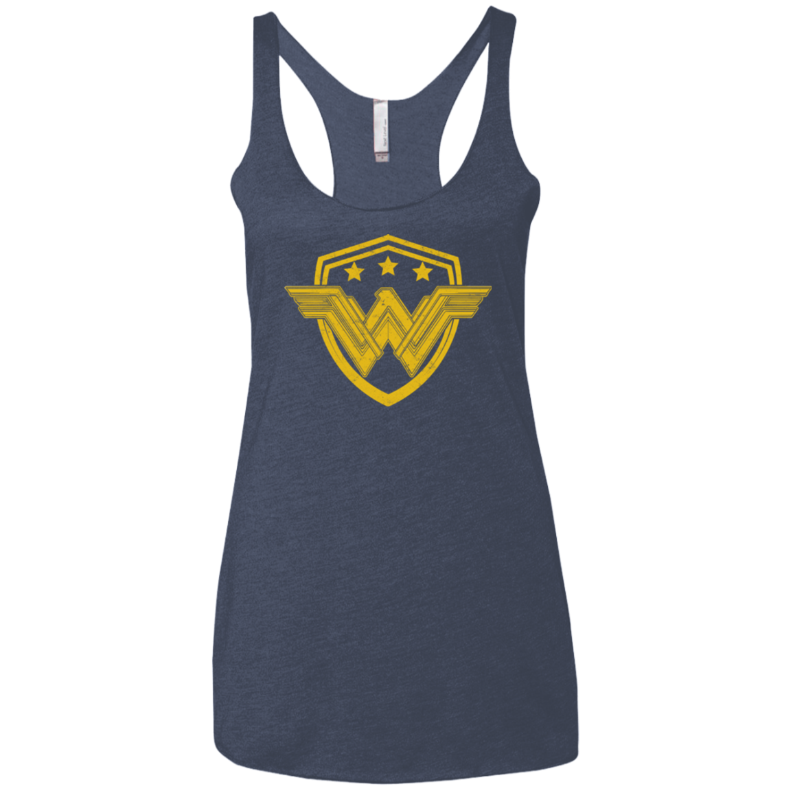 Wonder Eagle Women's Triblend Racerback Tank