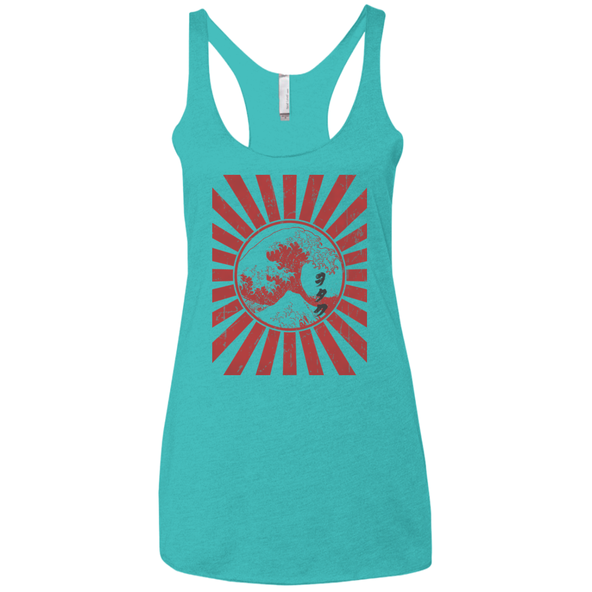 Otaku Flag Women's Triblend Racerback Tank