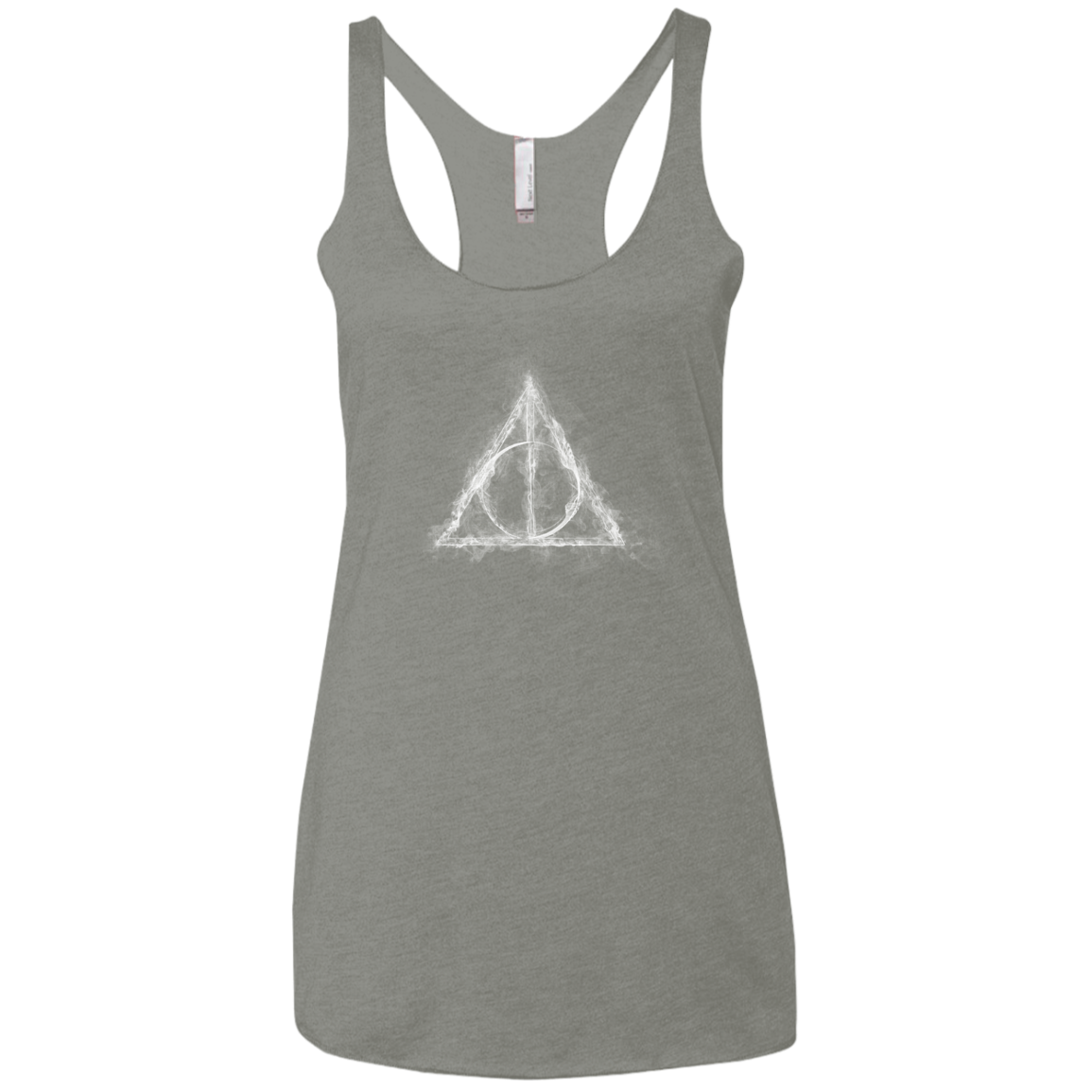 WIZARD SMOKE Women's Triblend Racerback Tank