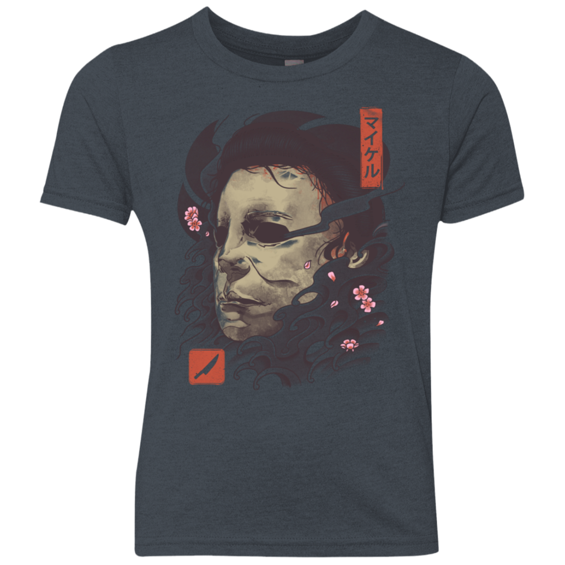 Oni Slasher Mask Youth Triblend T-Shirt