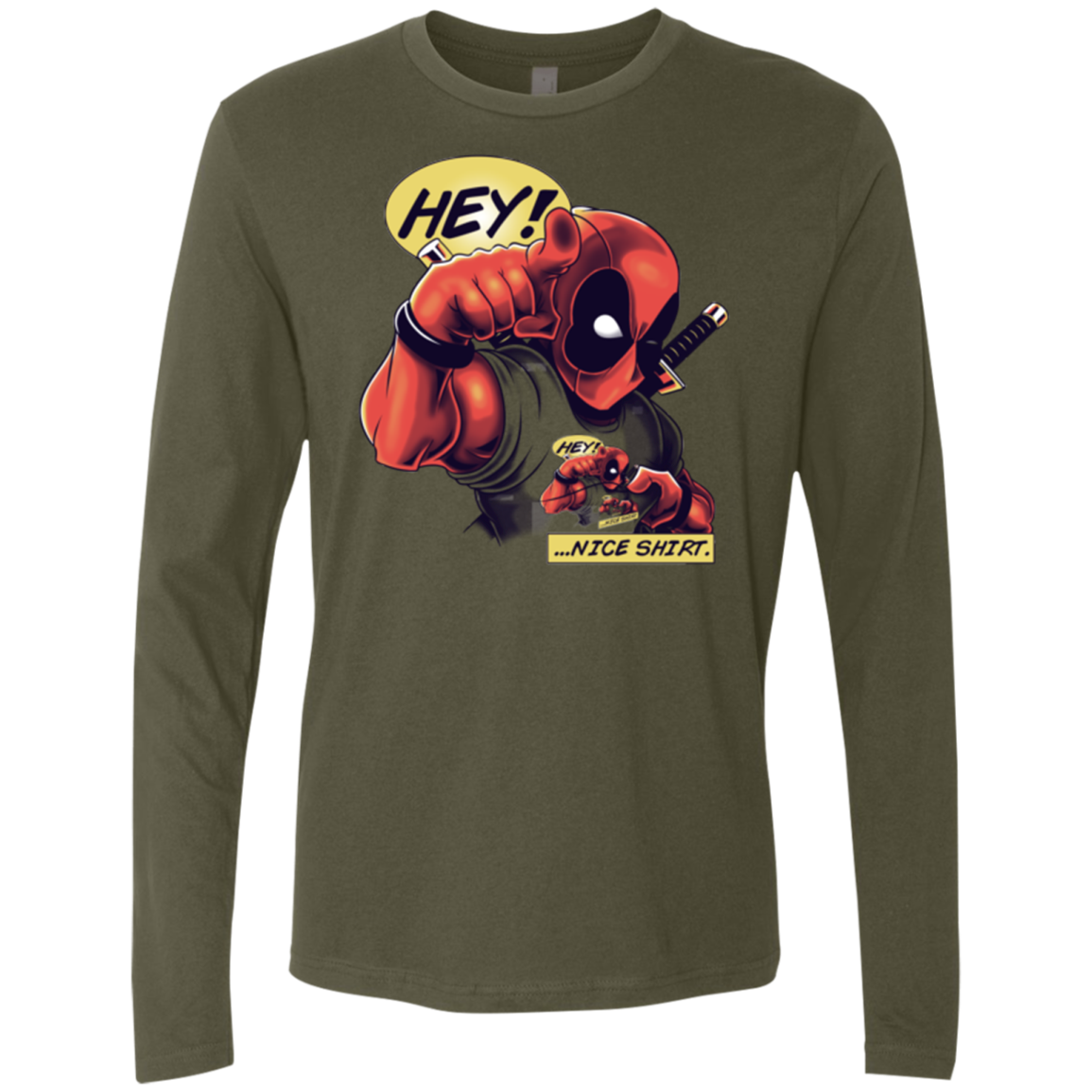 Nice Shirt Men's Premium Long Sleeve