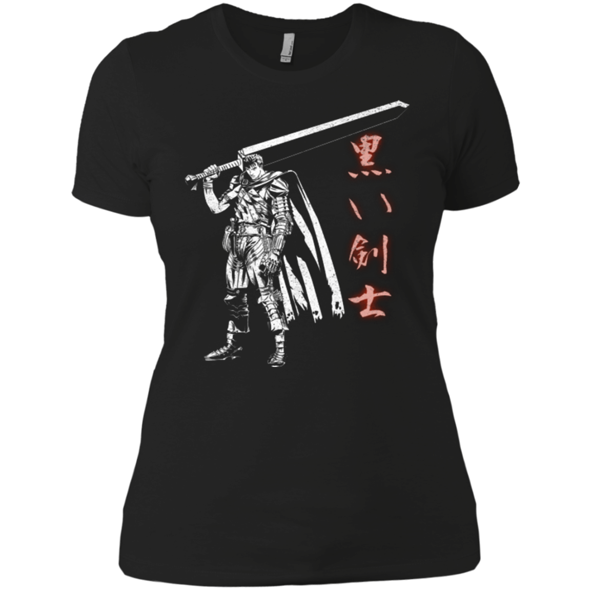 The Black Swordsman Women's Premium T-Shirt