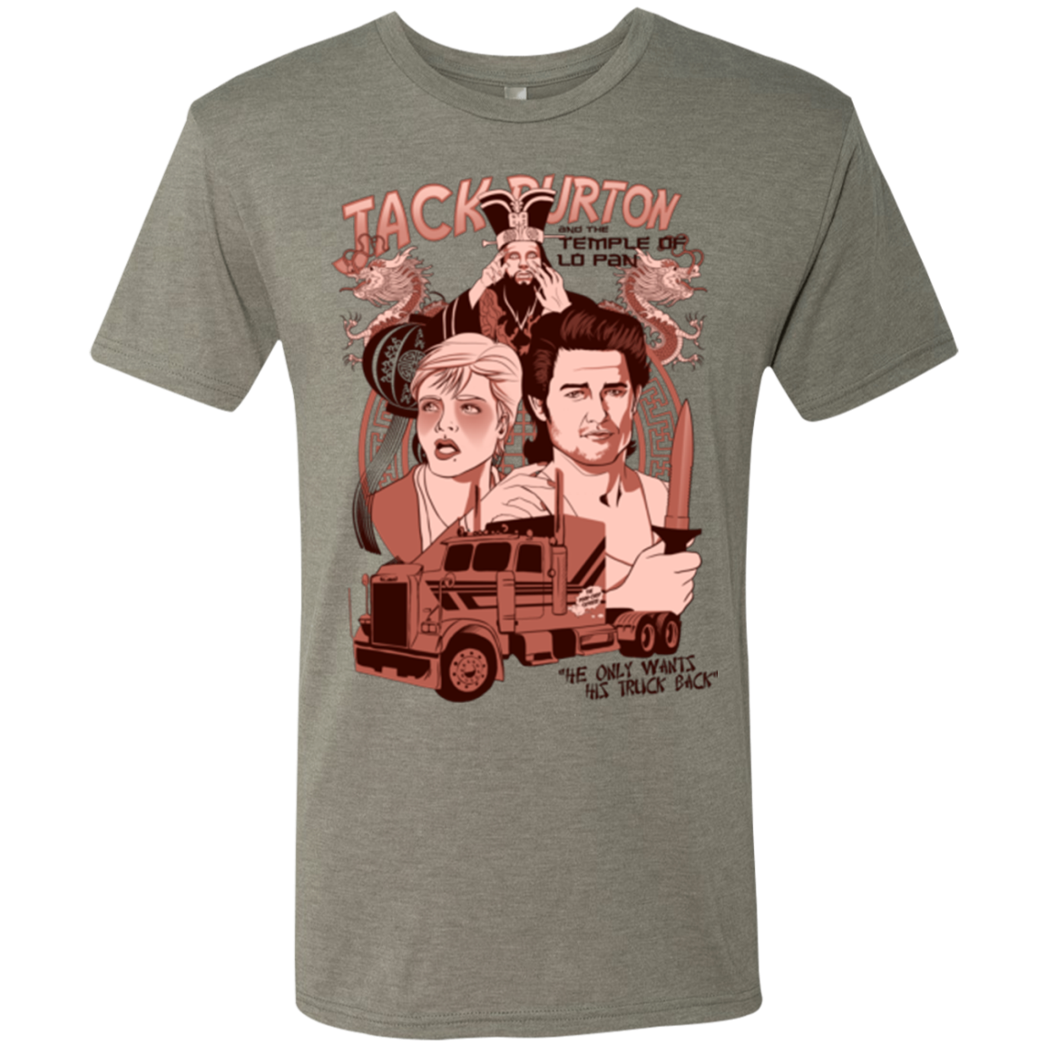 The Temple of Lo Pan Men's Triblend T-Shirt