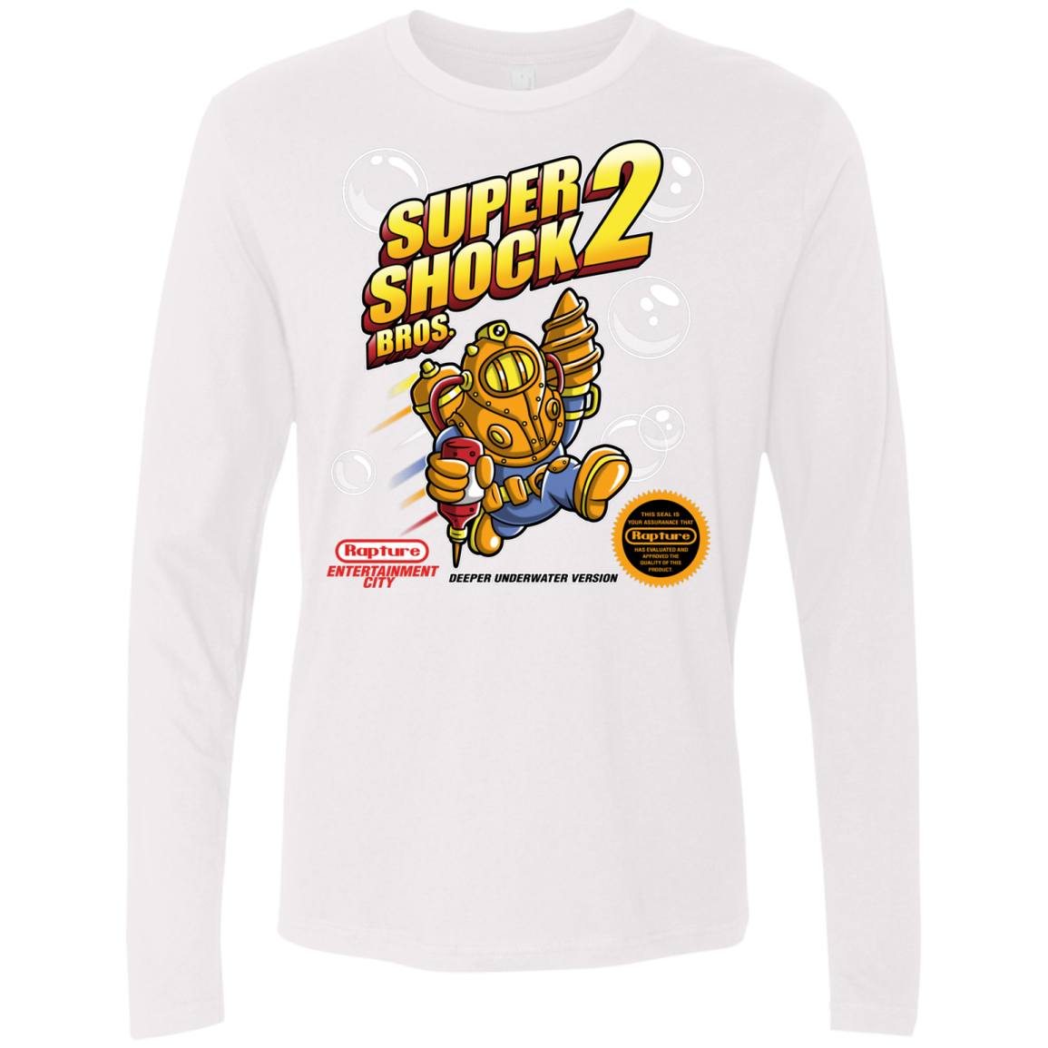 Super Shock Bros 2 Men's Premium Long Sleeve