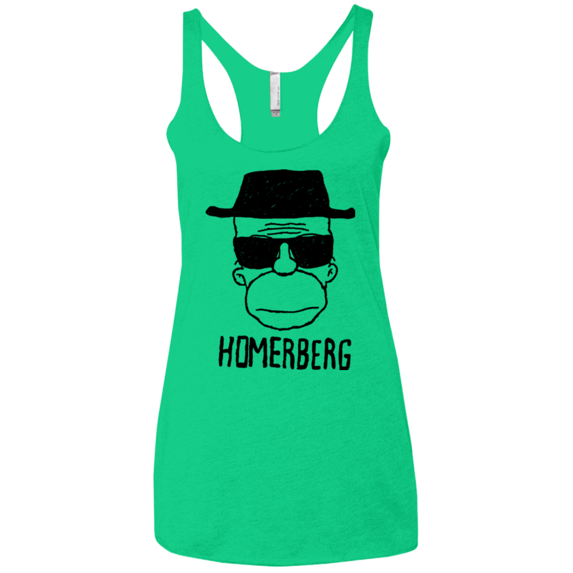 Homerberg Women's Triblend Racerback Tank