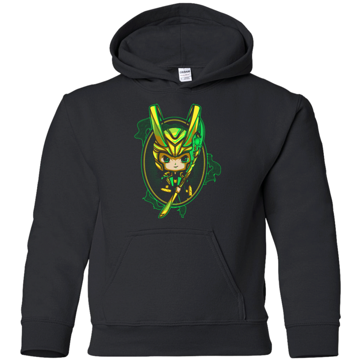 Loki Portrait Youth Hoodie