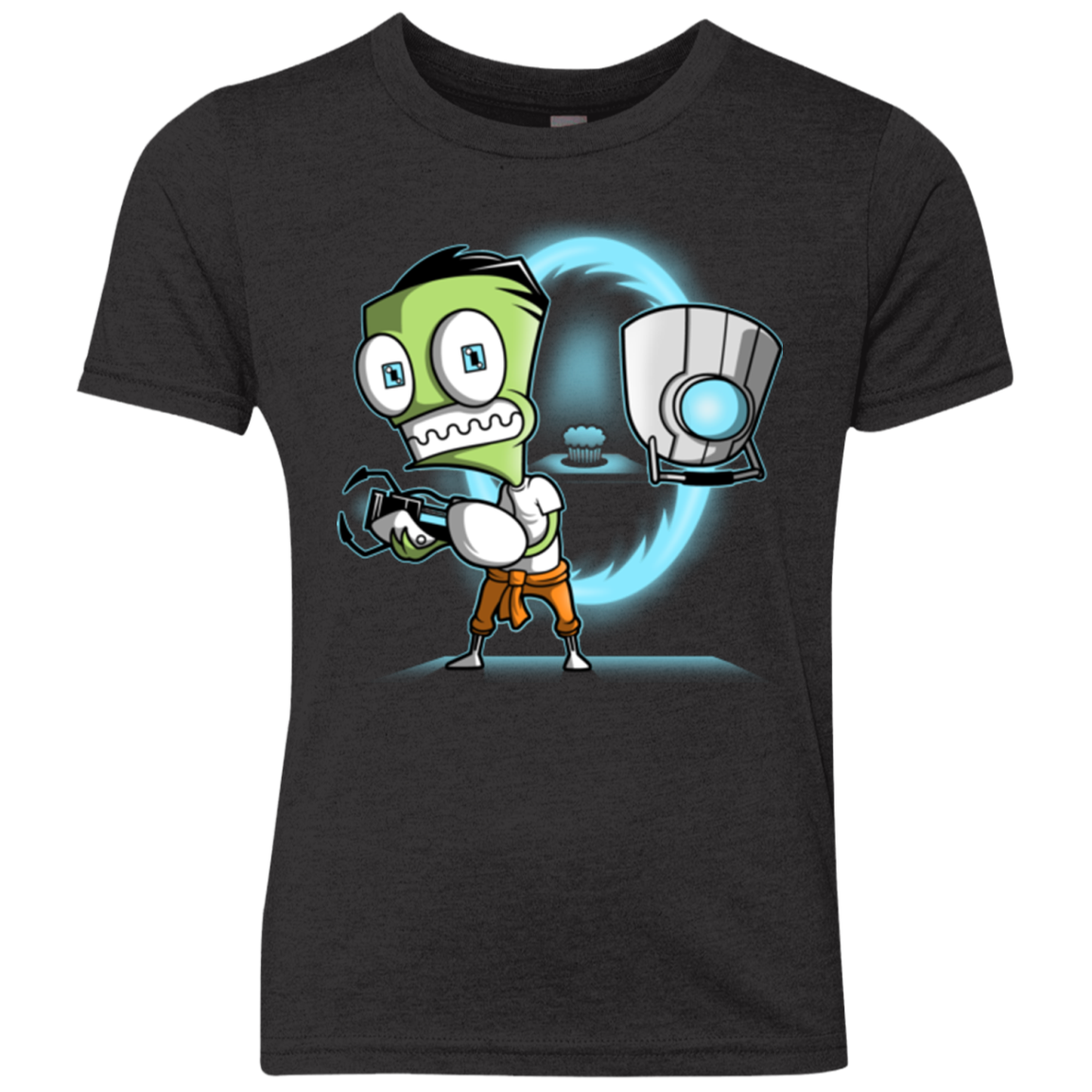 THE CUPCAKE IS A LIE Youth Triblend T-Shirt