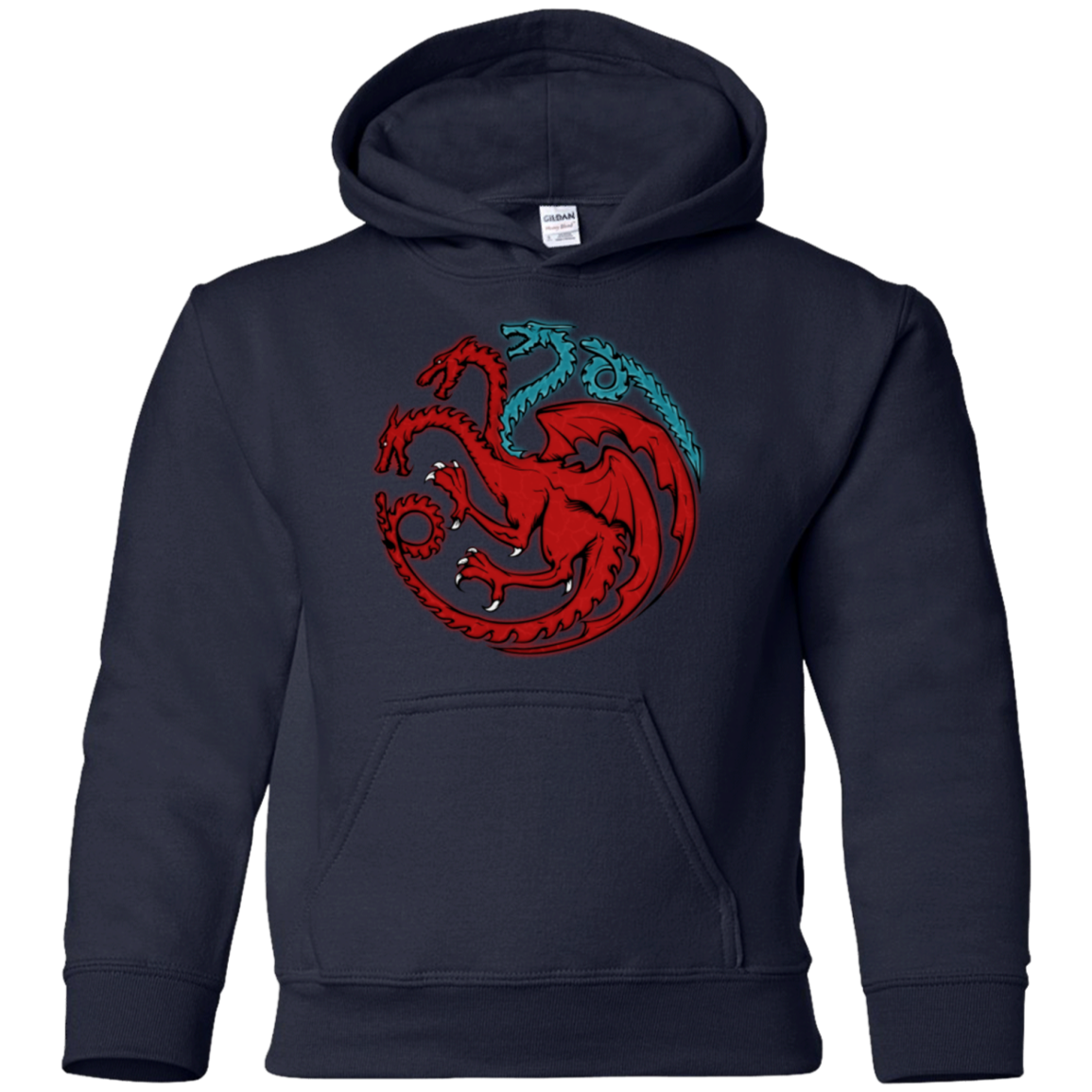 Trinity of fire and ice V2 Youth Hoodie
